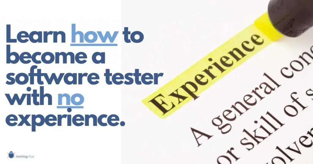 How to become a software tester with no experience featured image