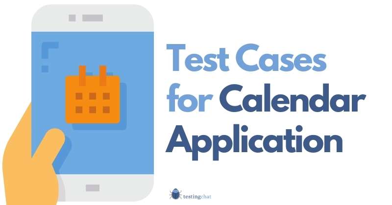 Test Cases for Calendar Application featured image 800x419