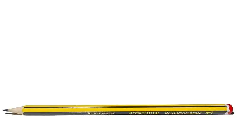 1 Staedtler Yellow HB Pencil [Made in Germany]
