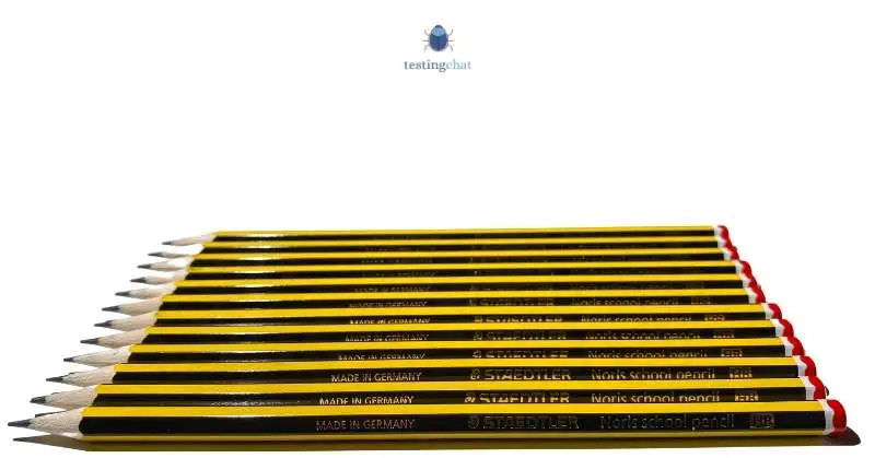 13 Staedtler Black and Yellow HB Pencils [Made in Germany]
