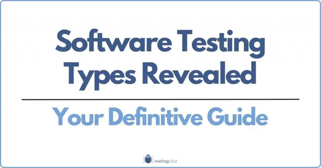testing types for software testing [featured image]